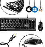 Toetsenbord en Muis Set Bedraad - QWERTY US – foto 10