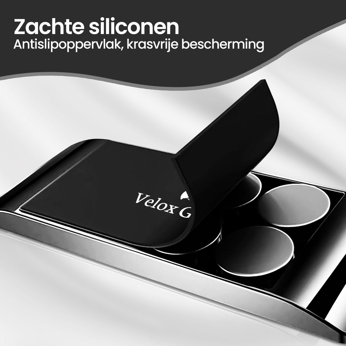 Velox Goods VL-503 Magnetic Phone Holder Car – Duo Pack – 2 Strong Magnets – For Dashboard, Windshield & Desk – Universal Smartphone Holder