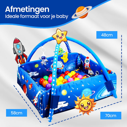 Babygym 5-in-1 met Ballenbak – foto 2