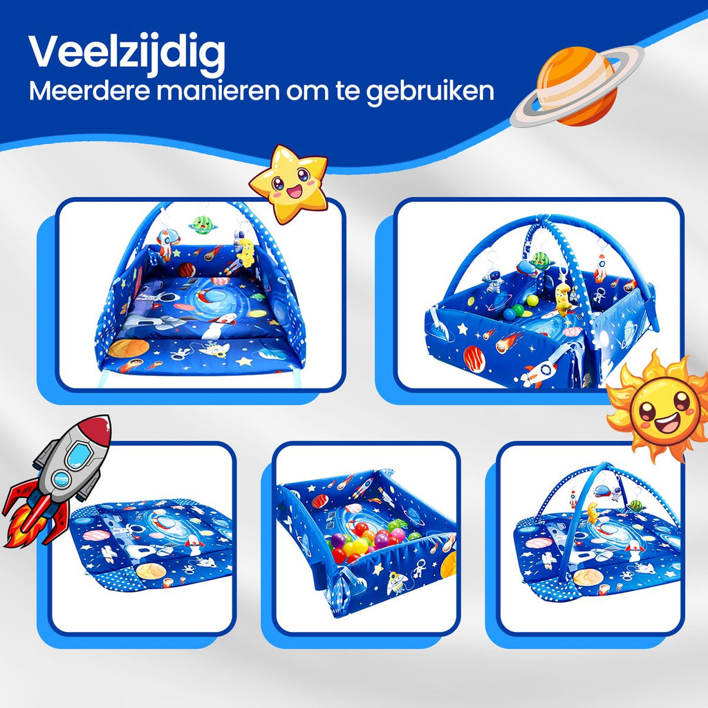 Babygym 5-in-1 met Ballenbak – foto 6