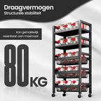 Keukentrolley 5 Lagen op Wielen – foto 10