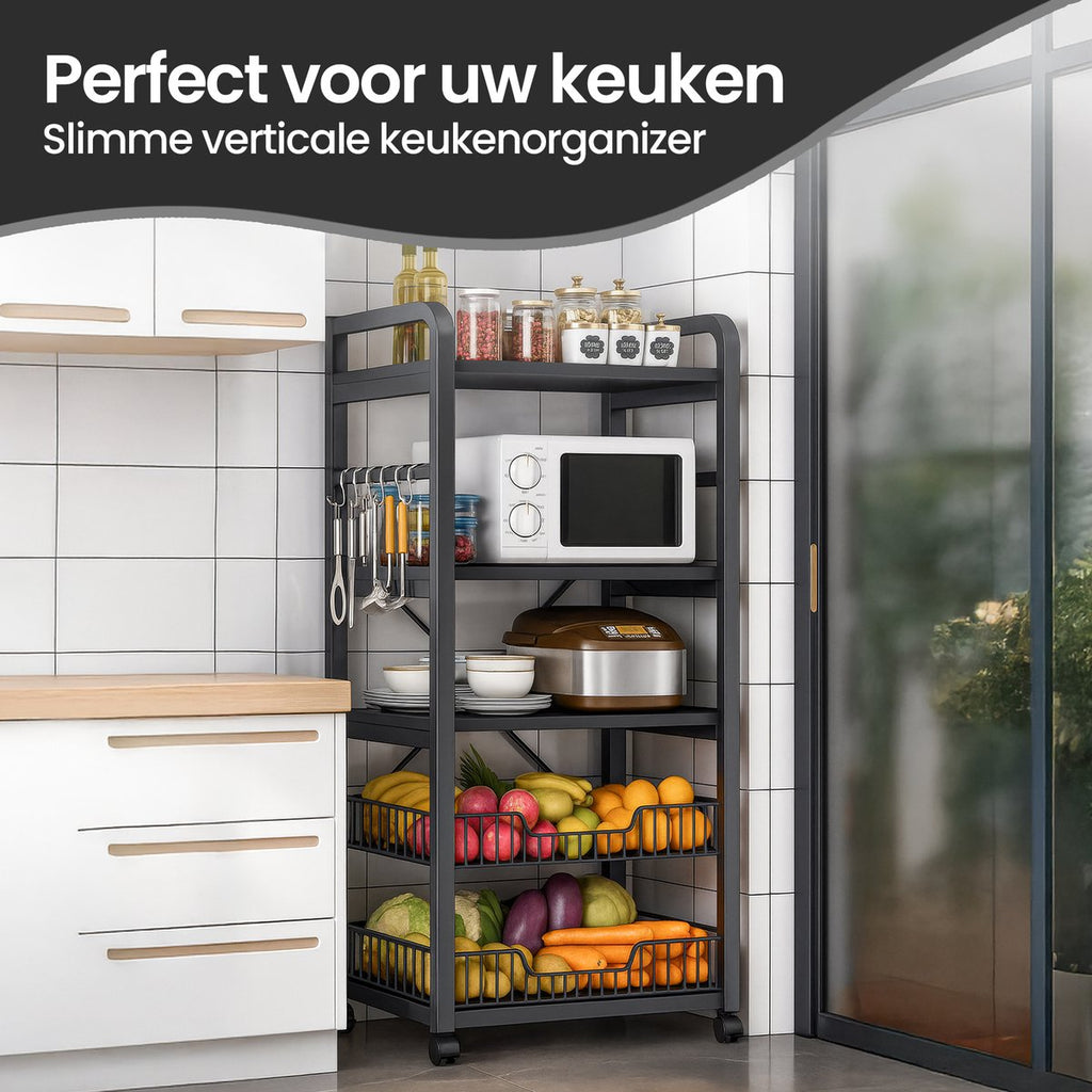Keukentrolley 4 Lagen – foto 7
