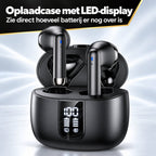 Oplaadcase met LED-display dat het batterijpercentage toont