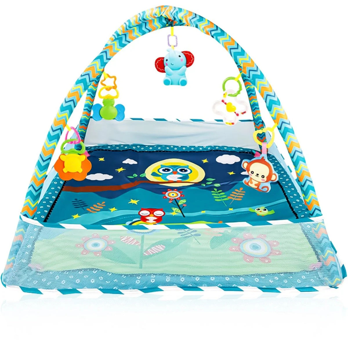 Babygym met ballenbak en netwanden - Velox Goods